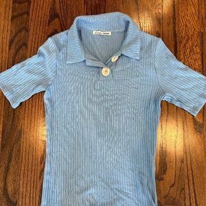 Reformation blue top